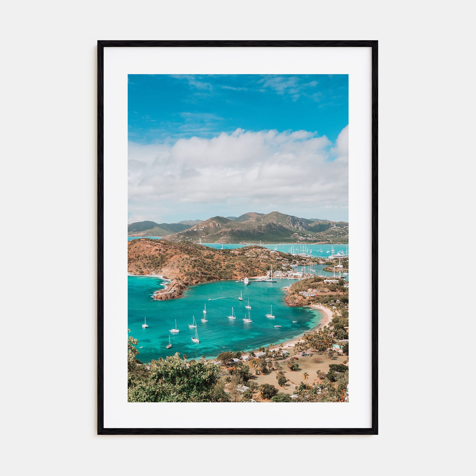 Antigua and Barbuda Photo Color Poster