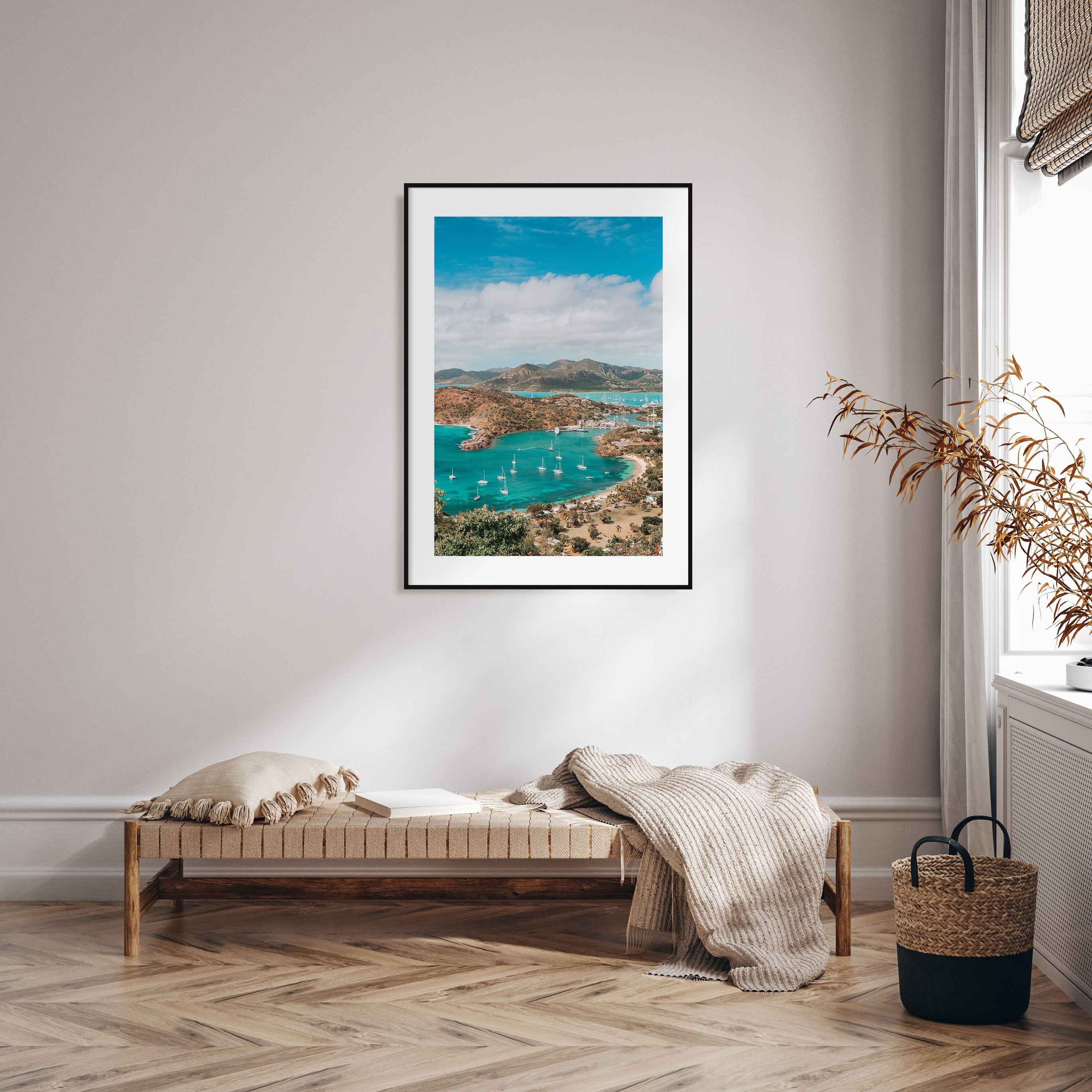Antigua and Barbuda Photo Color Poster