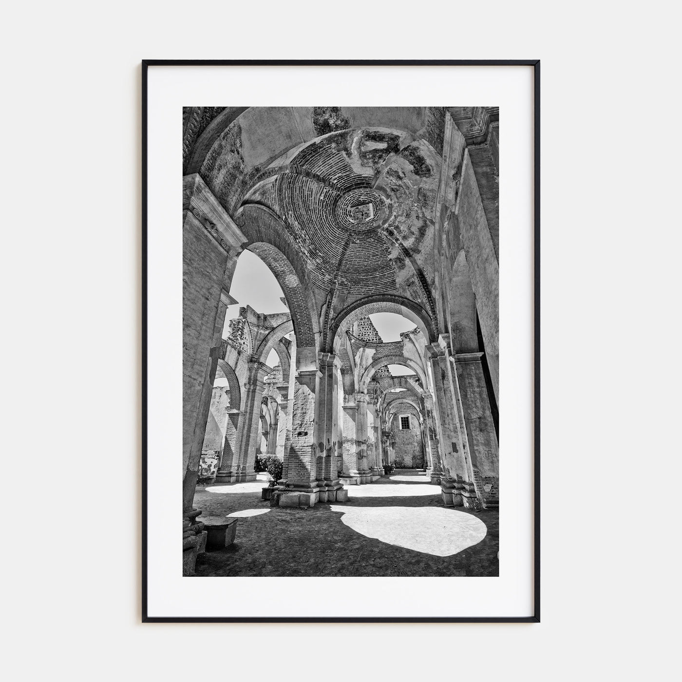 Antigua Guatemala Photo B&W No 2 Poster