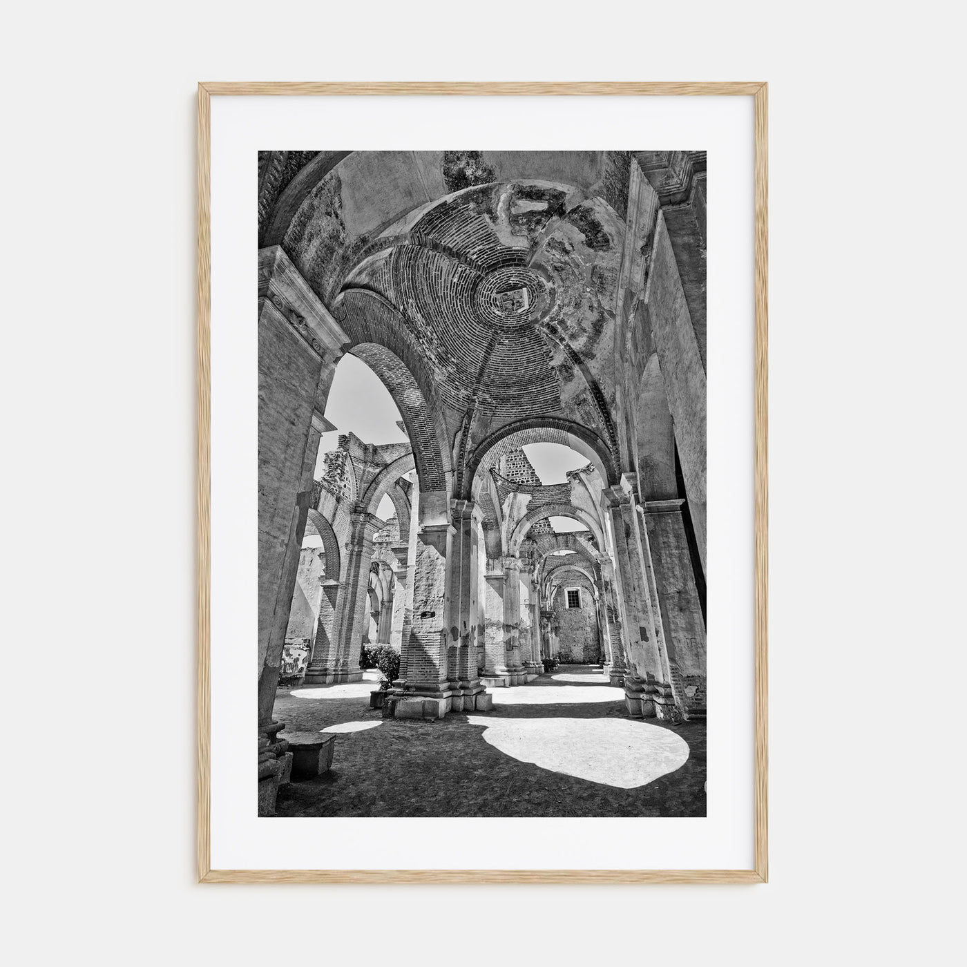 Antigua Guatemala Photo B&W No 2 Poster