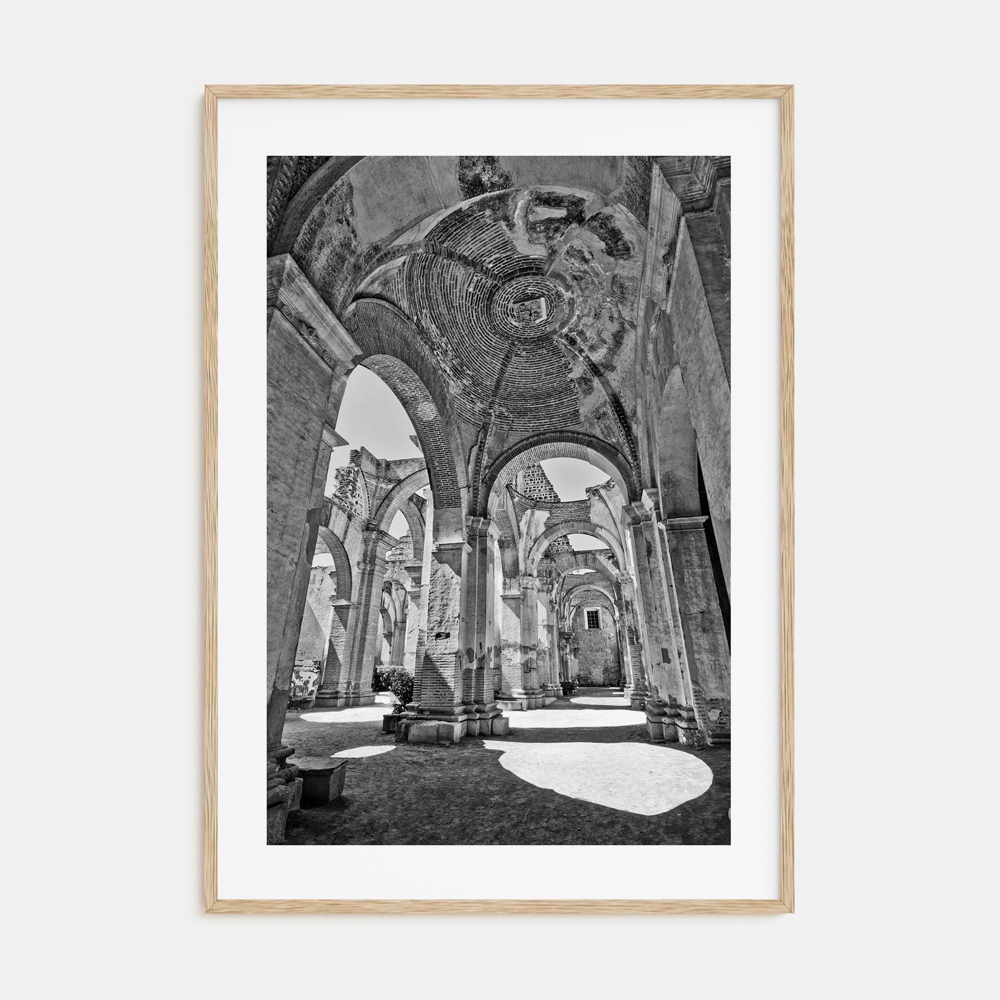 Antigua Guatemala Photo B&W No 2 Poster