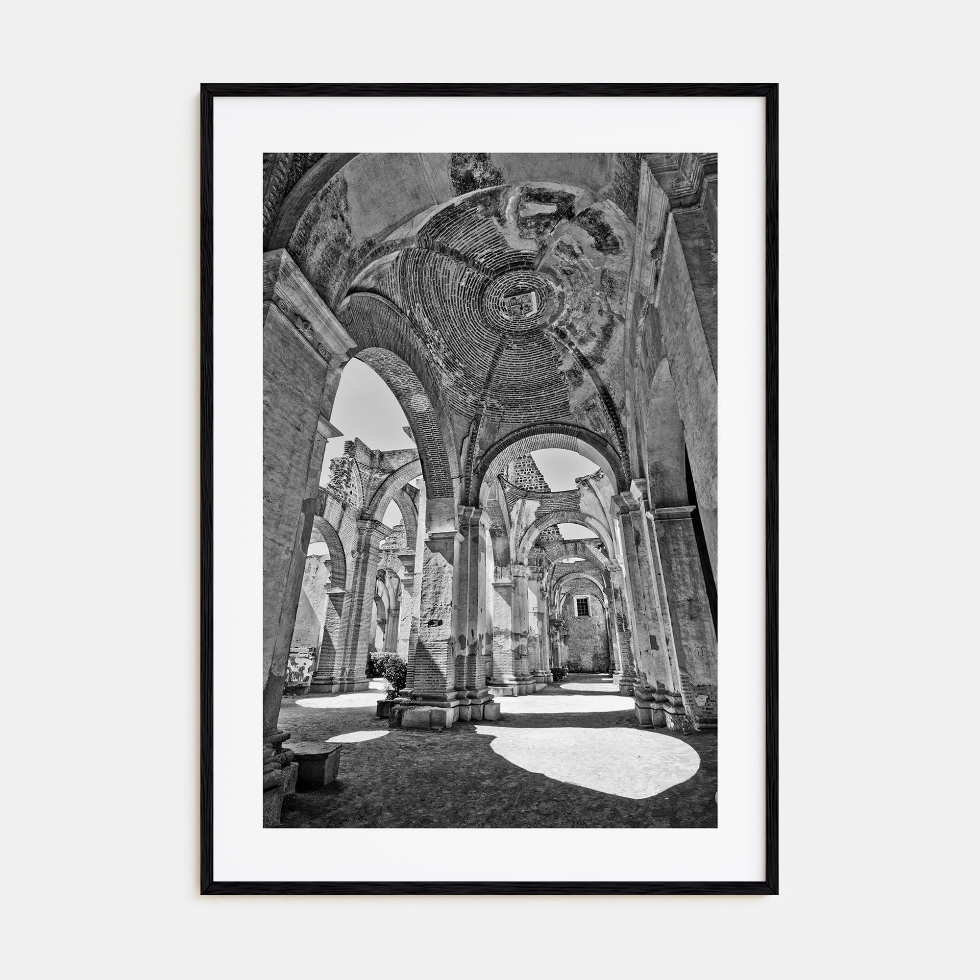 Antigua Guatemala Photo B&W No 2 Poster