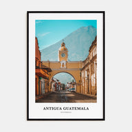 Antigua Guatemala Portrait Color Poster