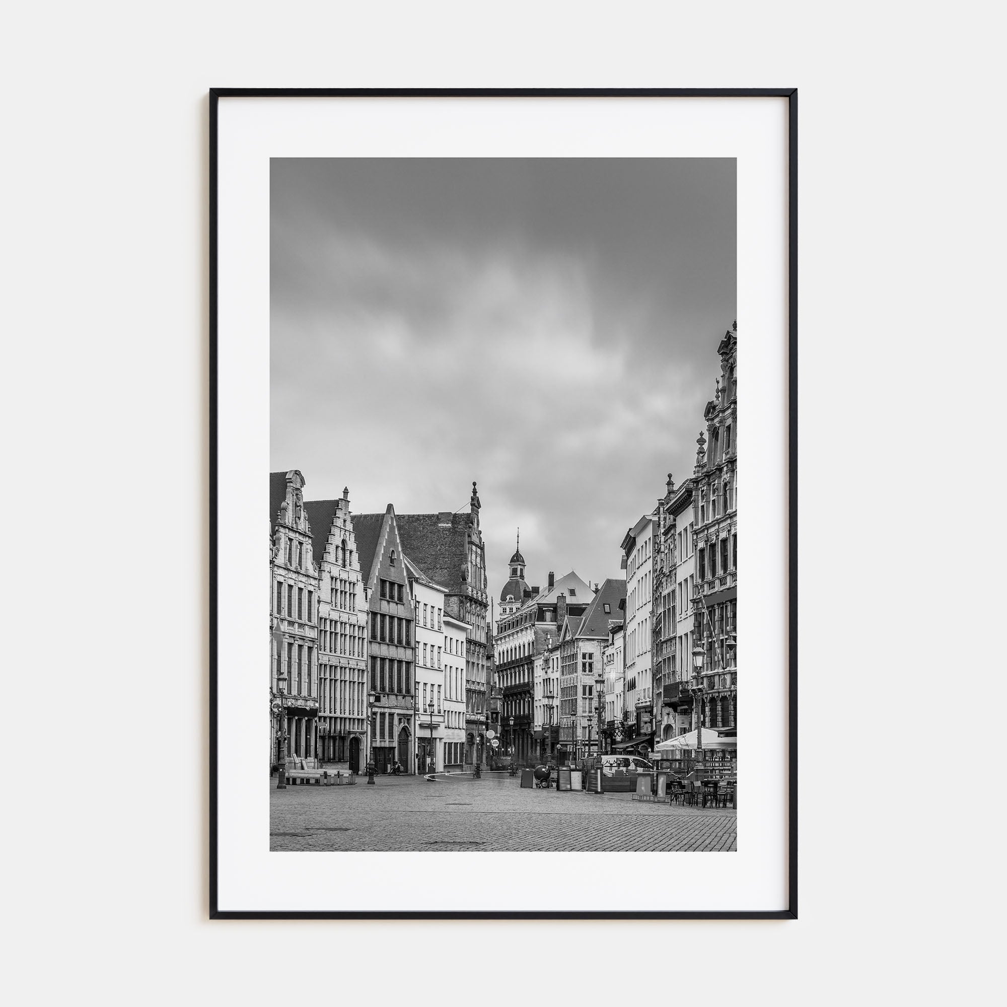 Antwerp Photo B&W Poster