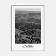 Appalachia Portrait B&W Poster