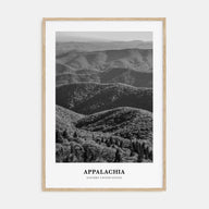 Appalachia Portrait B&W Poster