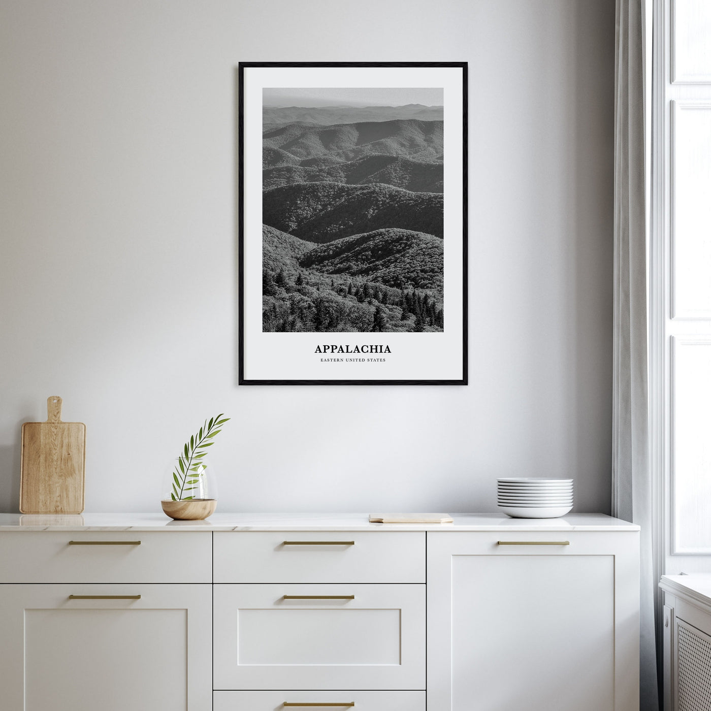 Appalachia Portrait B&W Poster
