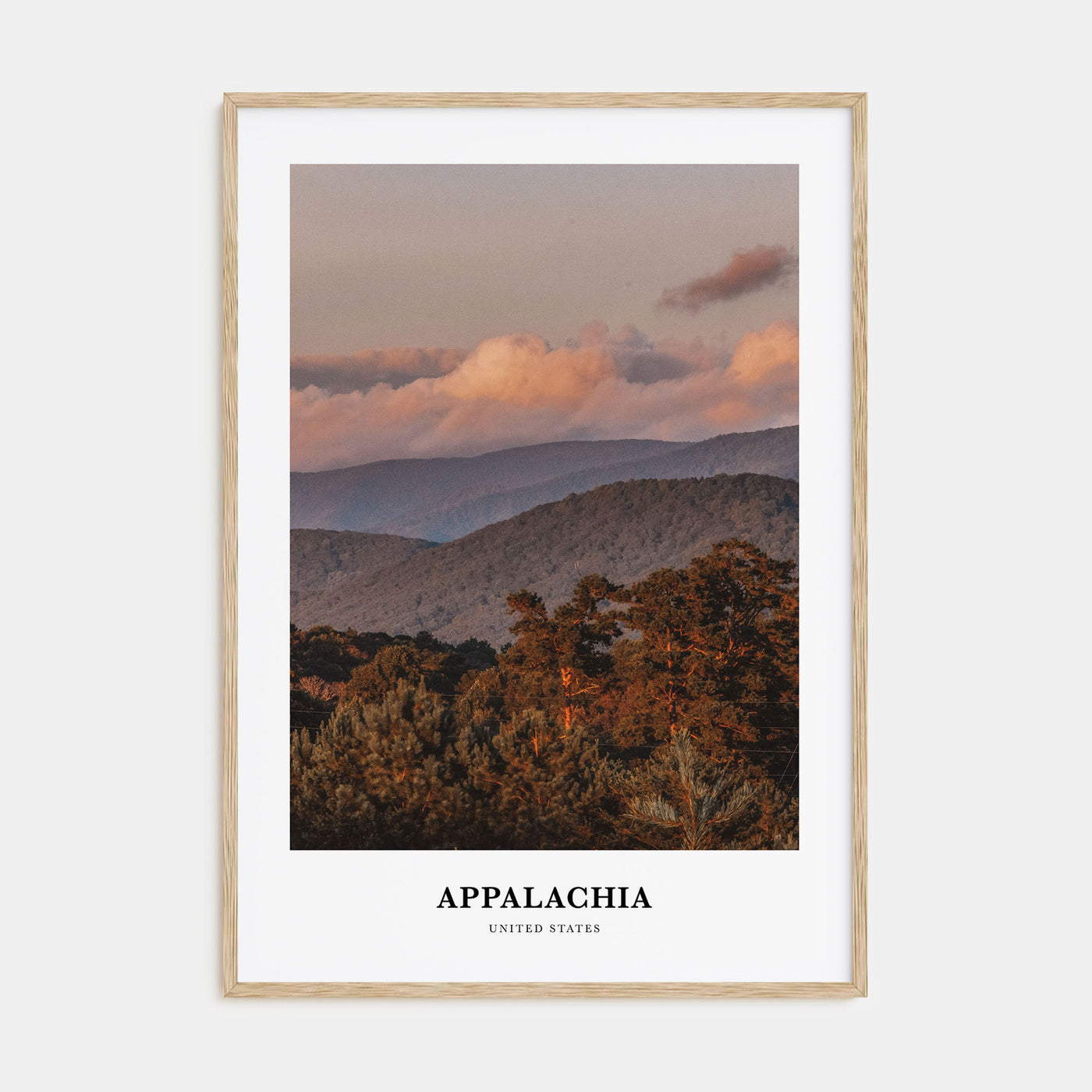 Appalachia Portrait Color Poster