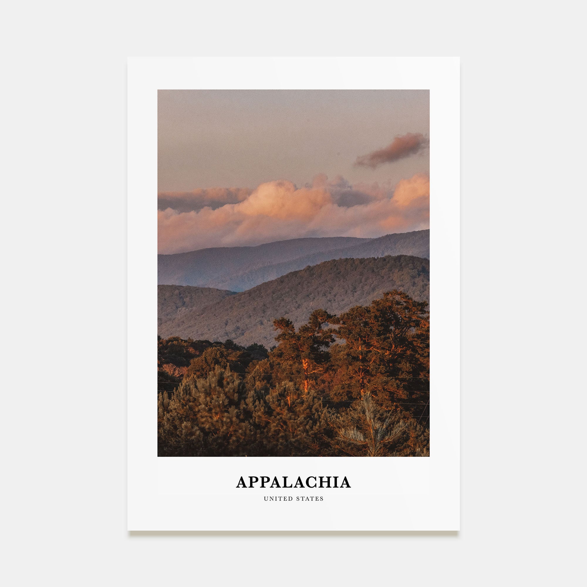 Appalachia Portrait Color Poster