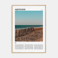 Aquitaine Travel Color Poster