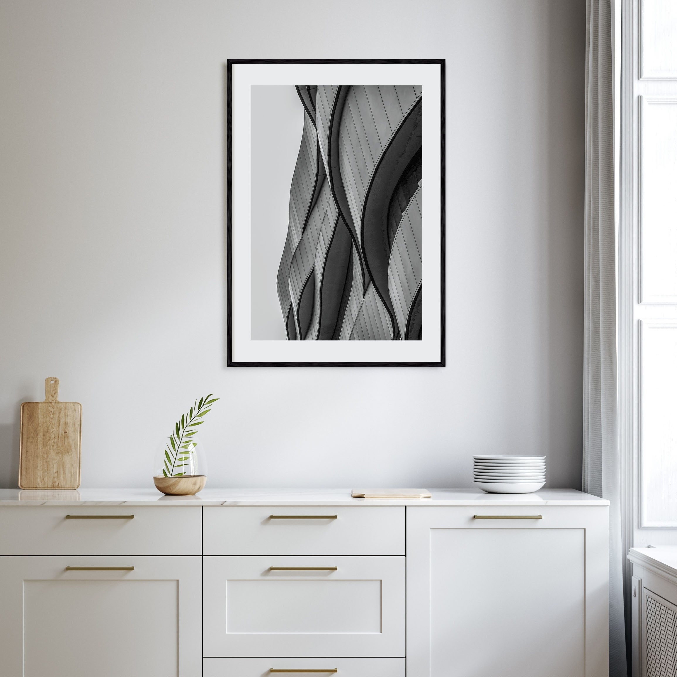 Architecture Photo B&W No 6 Poster