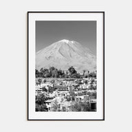 Arequipa Photo B&W Poster