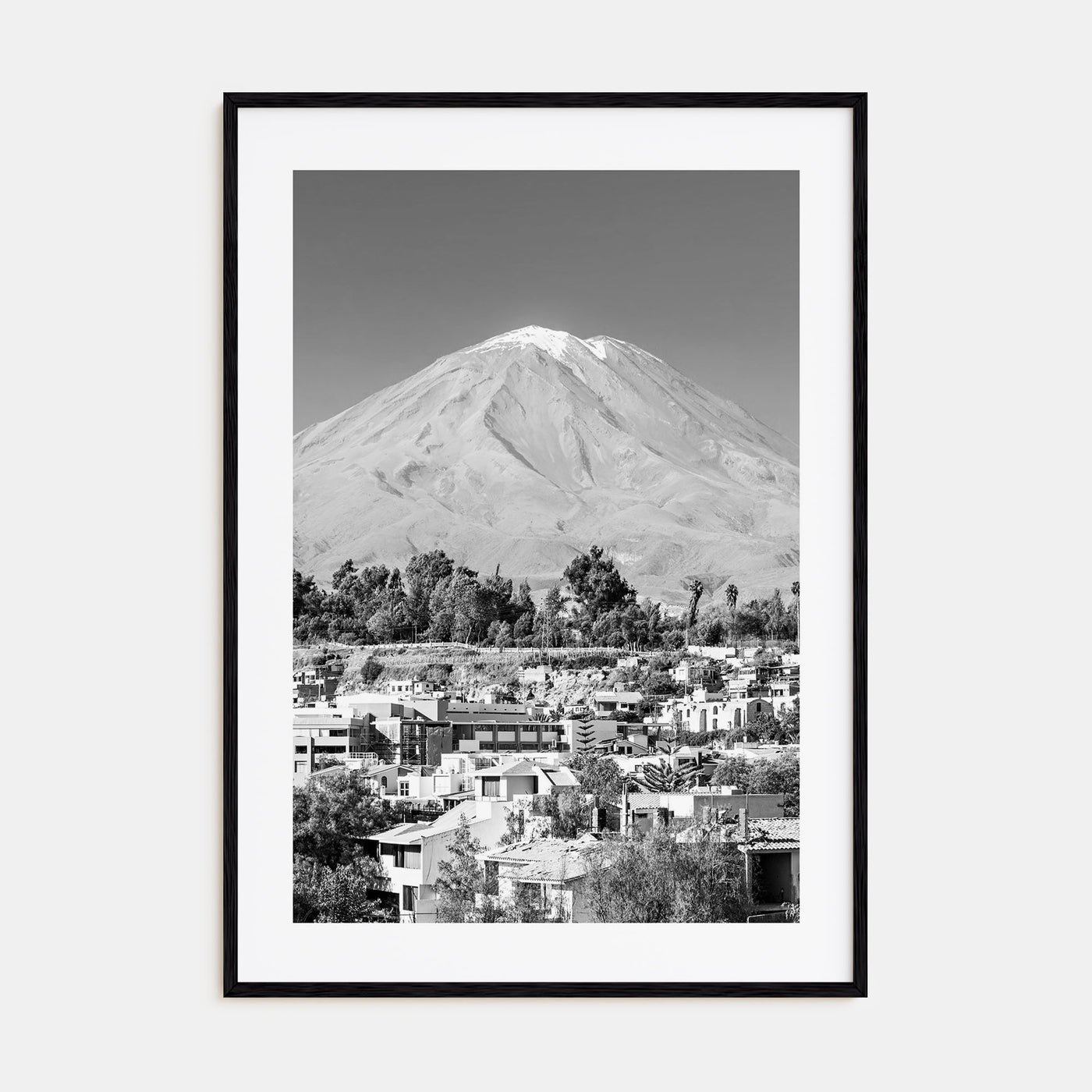 Arequipa Photo B&W Poster