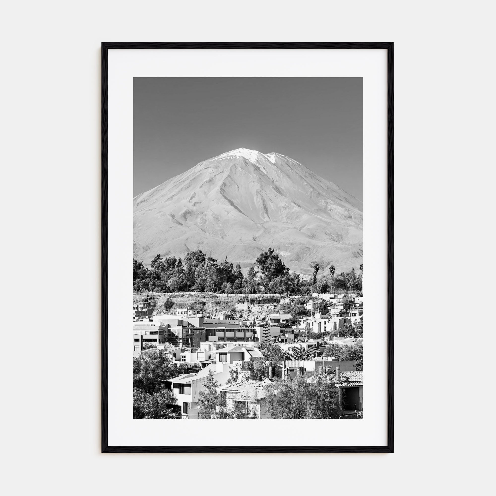 Arequipa Photo B&W Poster