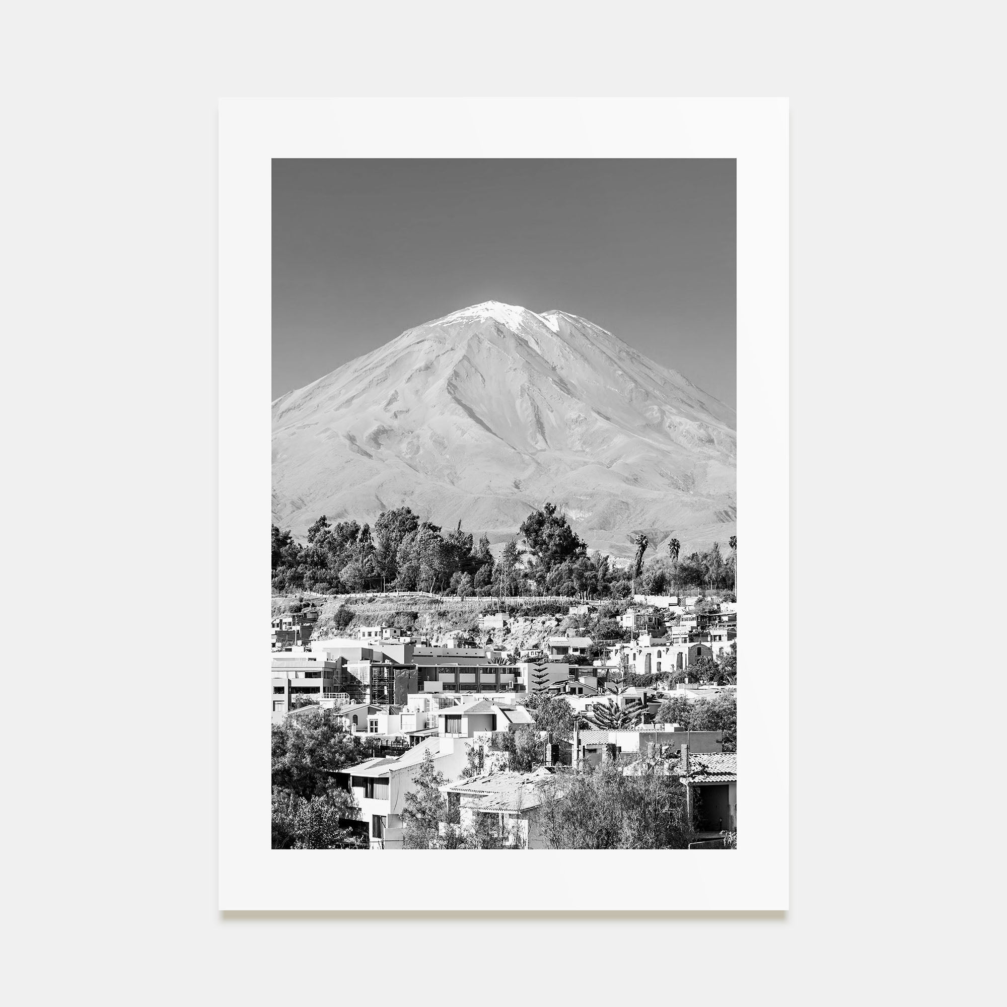 Arequipa Photo B&W Poster