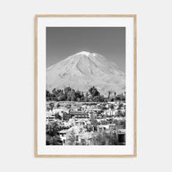 Arequipa Photo B&W Poster