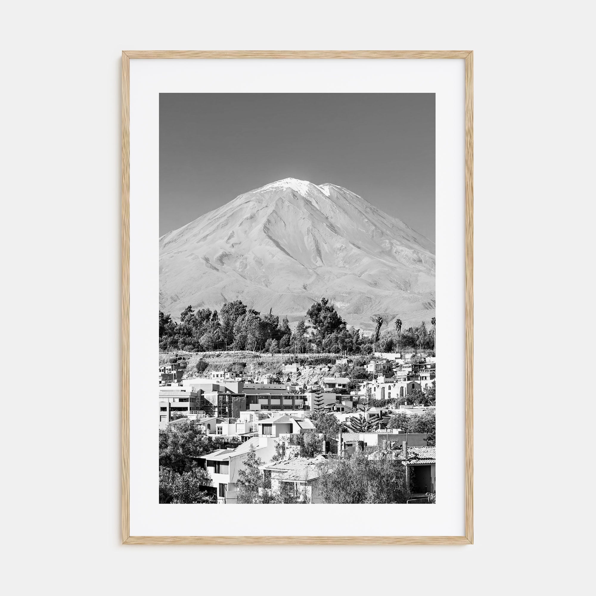 Arequipa Photo B&W Poster