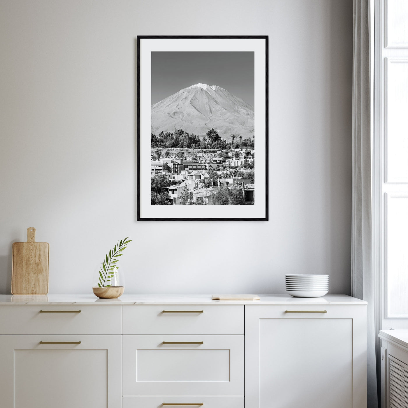 Arequipa Photo B&W Poster