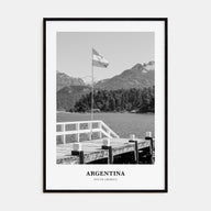 Argentina Portrait B&W No 1 Poster