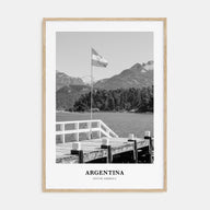Argentina Portrait B&W No 1 Poster