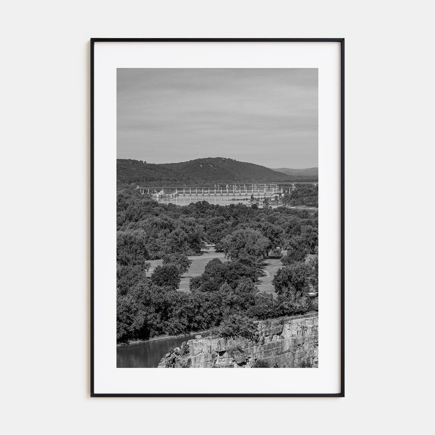 Arkansas Photo B&W No 1 Poster