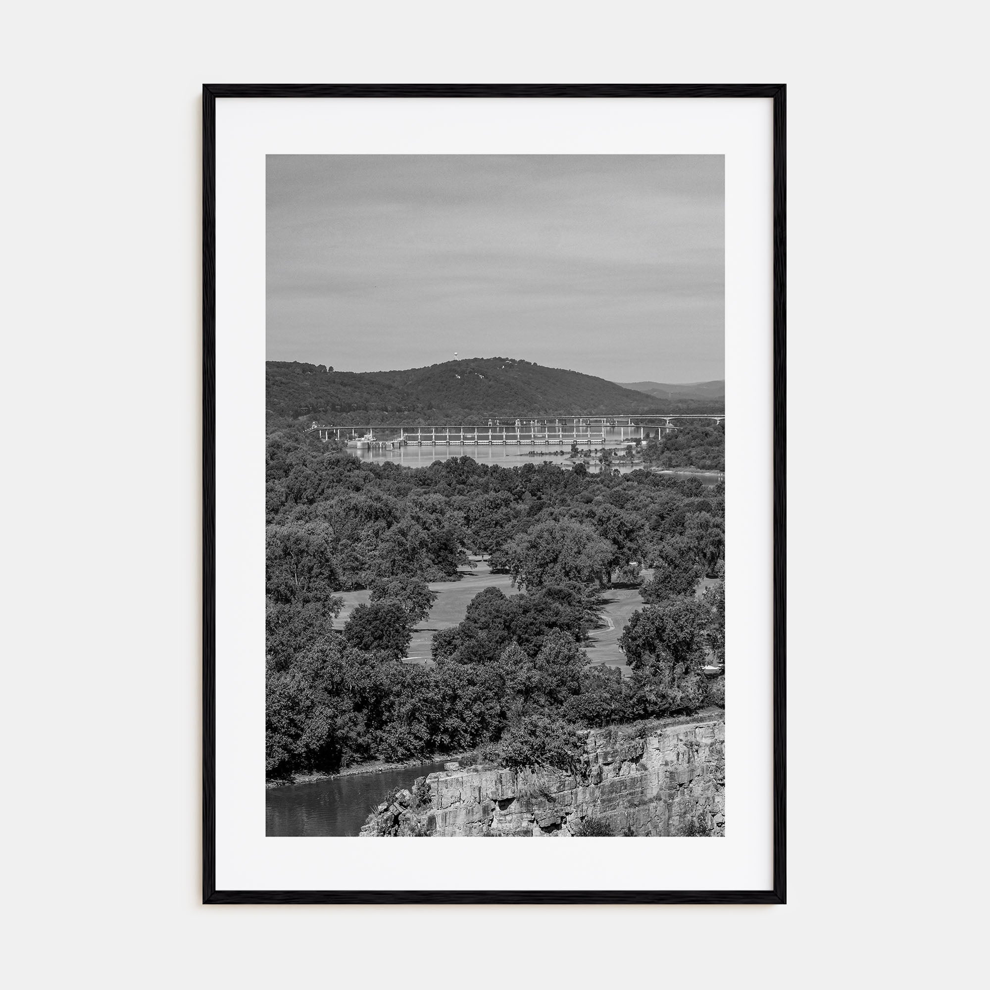 Arkansas Photo B&W No 1 Poster