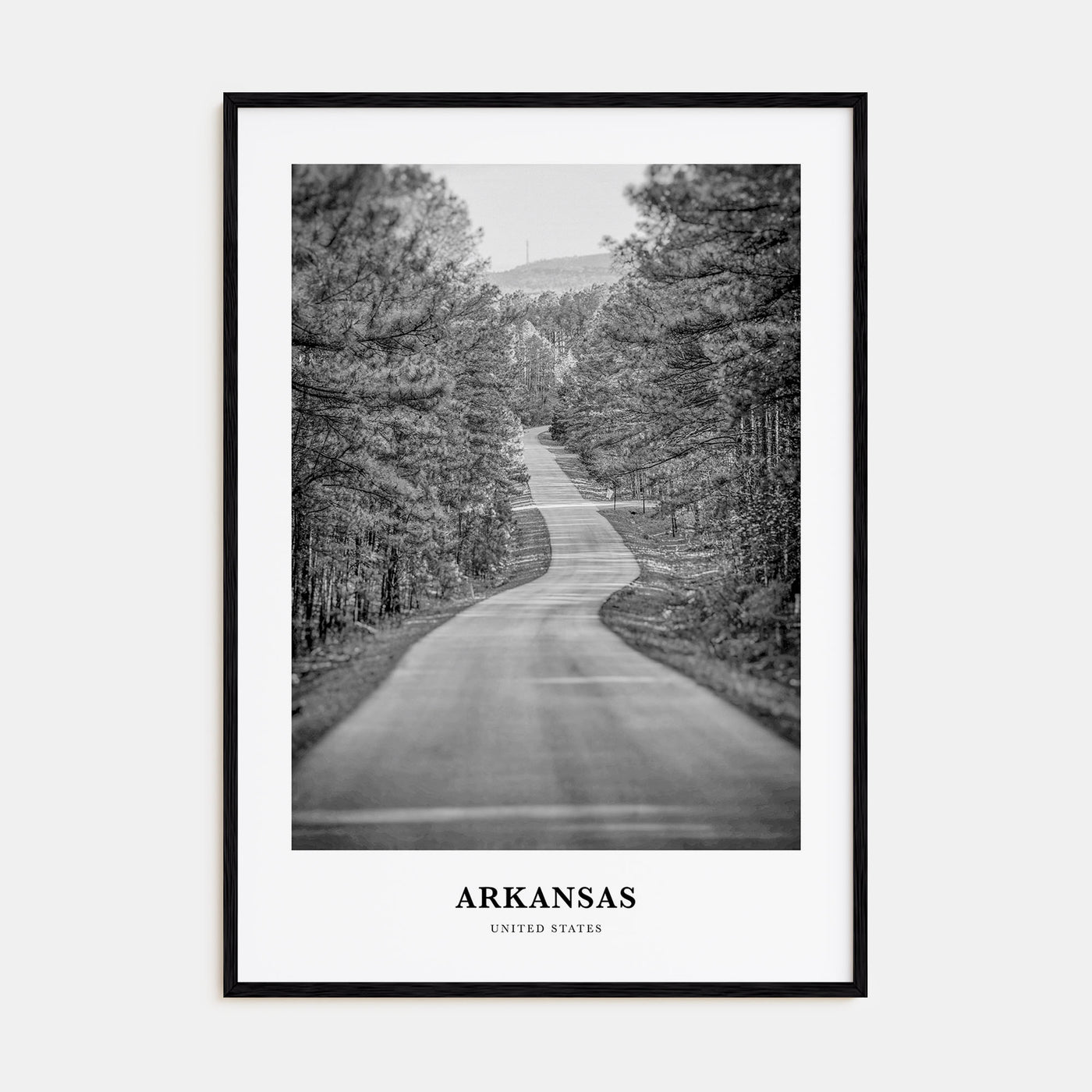 Arkansas Portrait B&W No 2 Poster