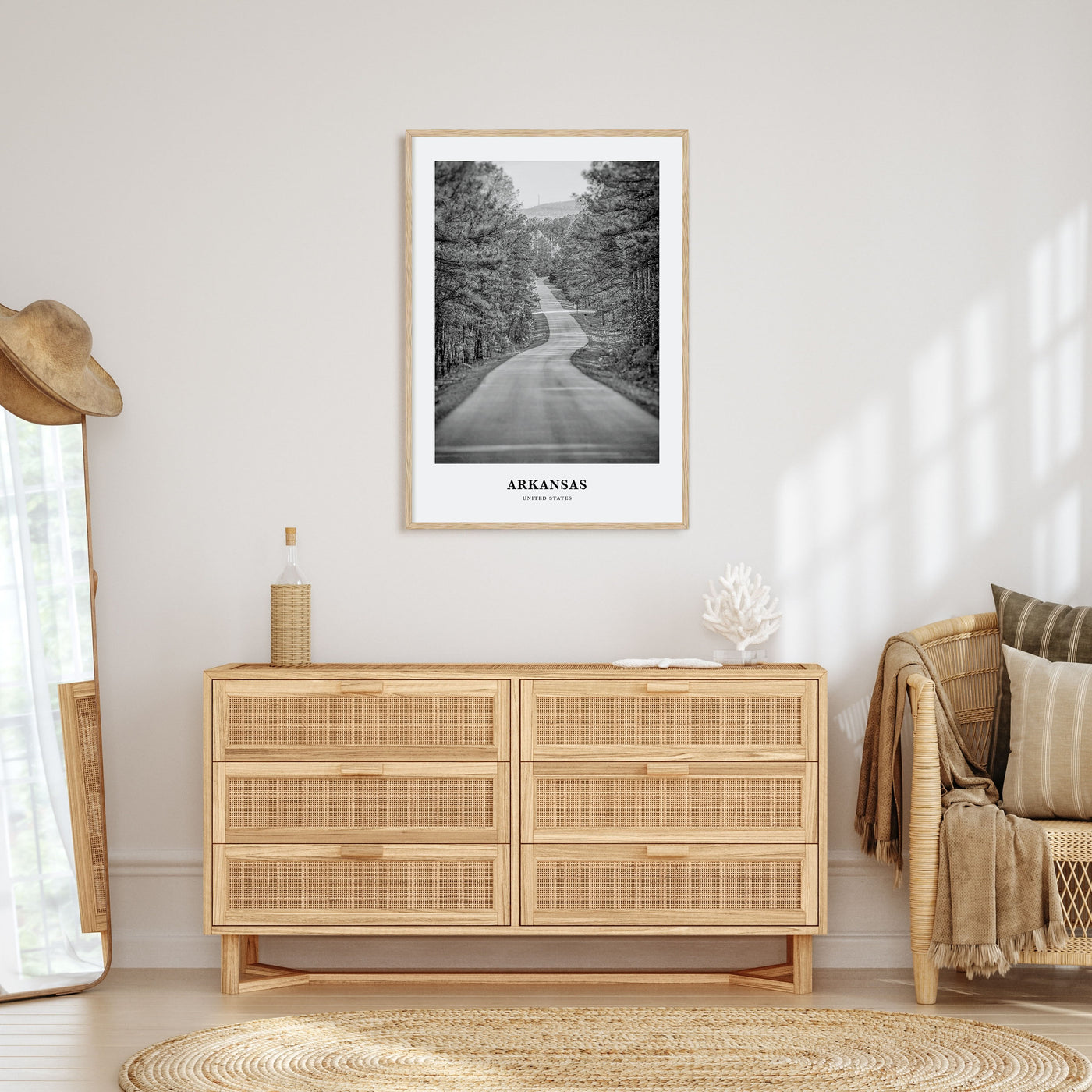Arkansas Portrait B&W No 2 Poster