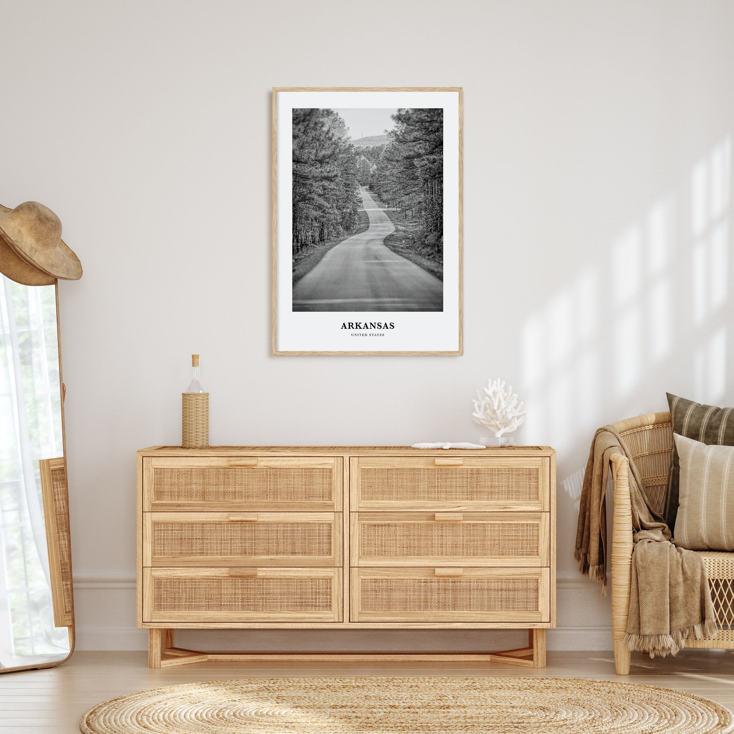 Arkansas Portrait B&W No 2 Poster