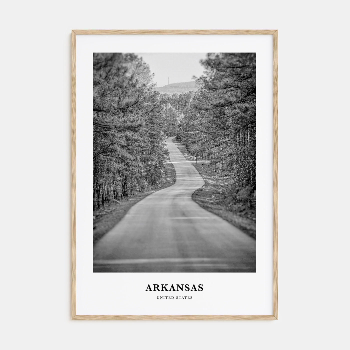 Arkansas Portrait B&W No 2 Poster