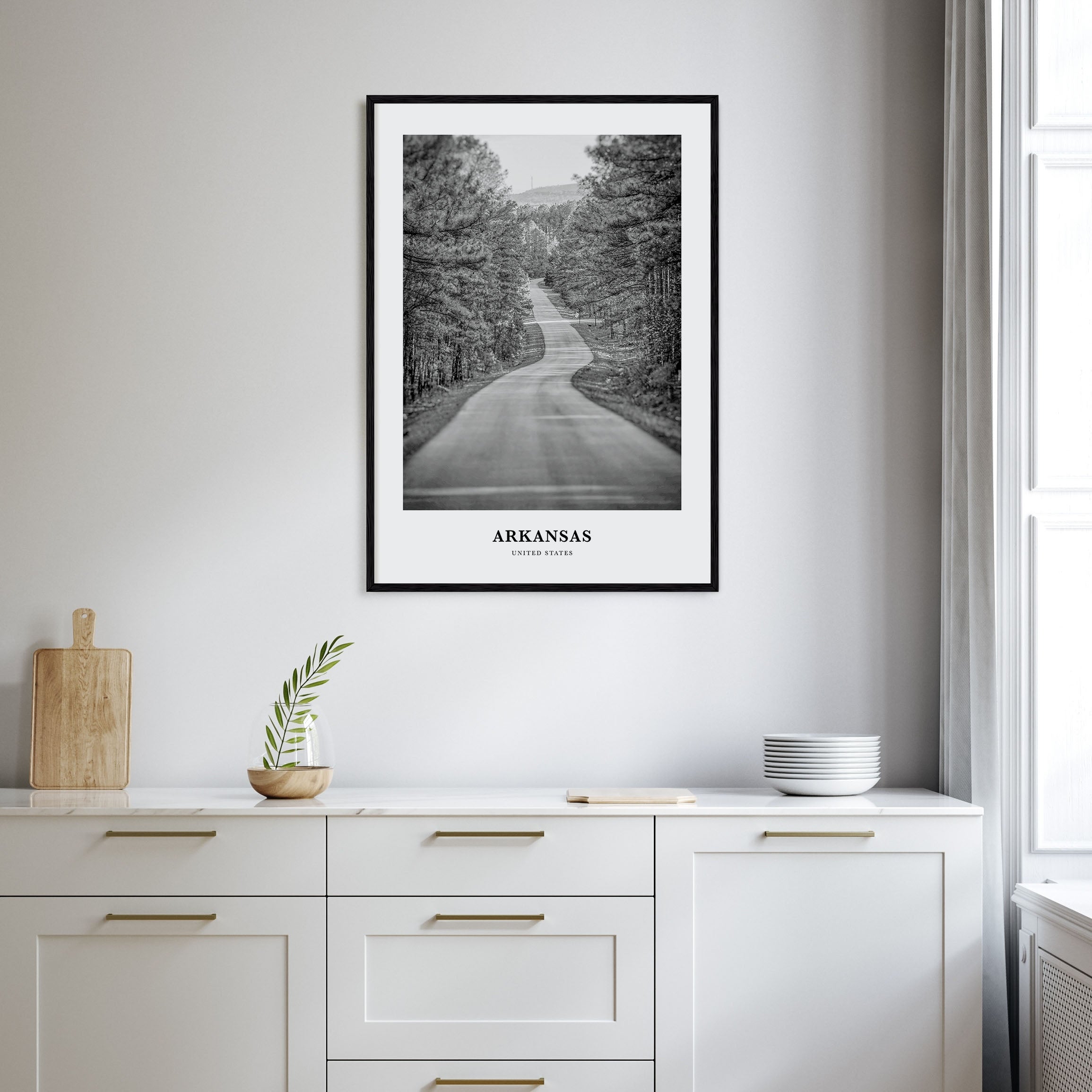 Arkansas Portrait B&W No 2 Poster