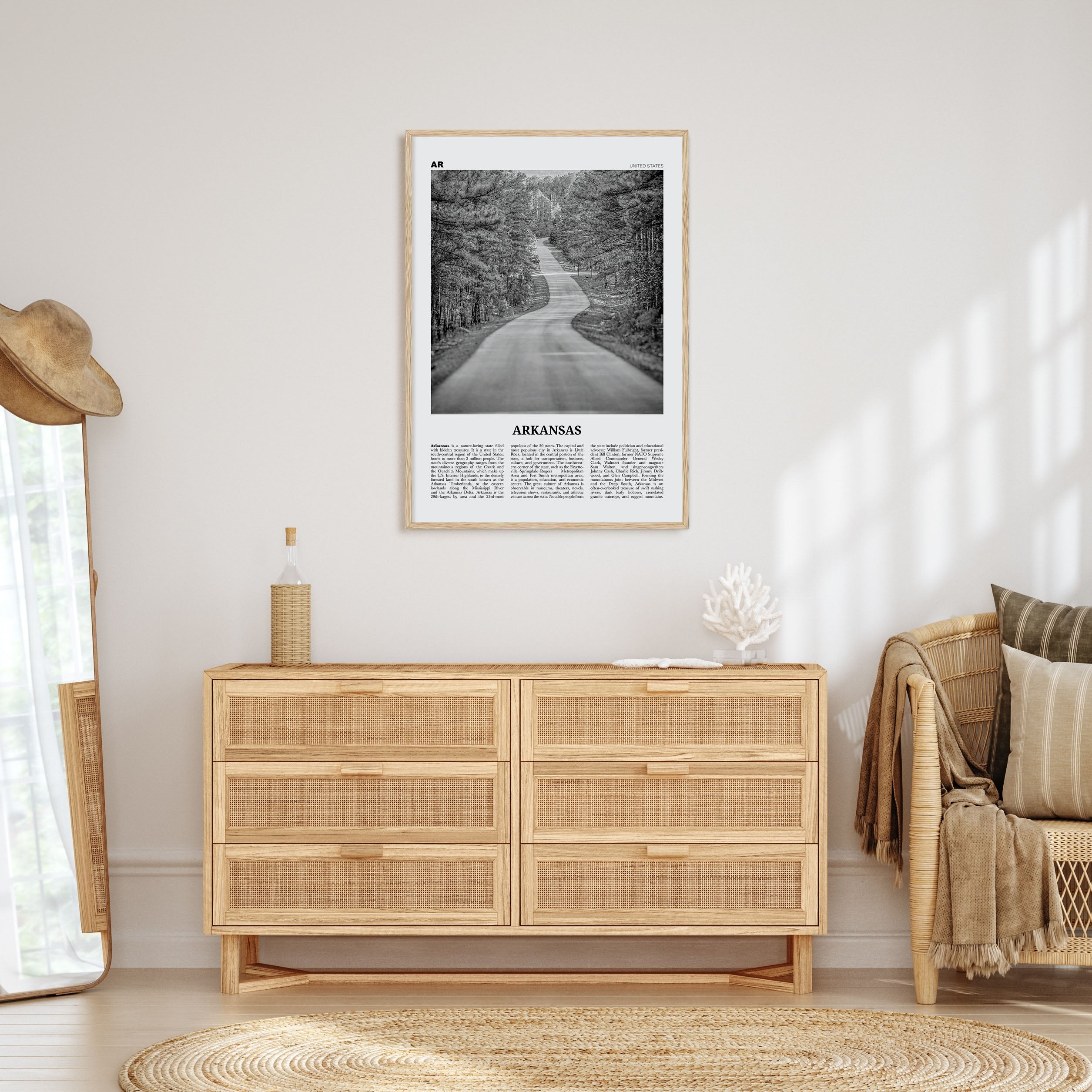 Arkansas Travel B&W No 1 Poster