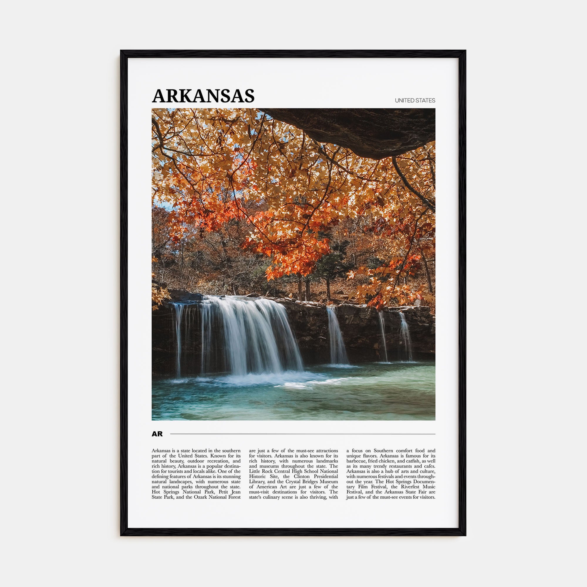 Arkansas Travel Color Poster