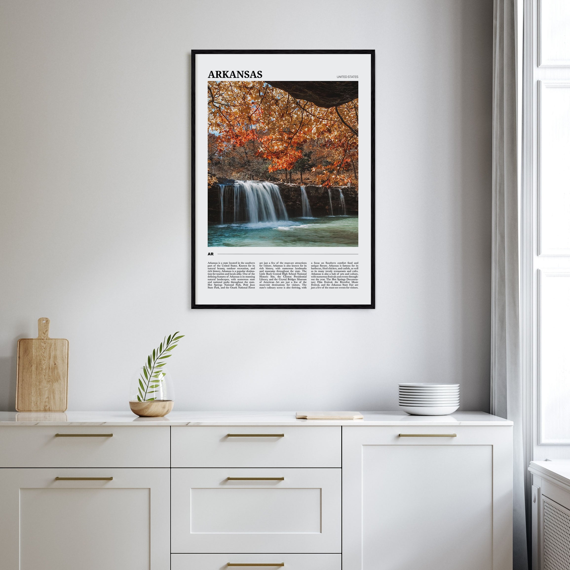 Arkansas Travel Color Poster