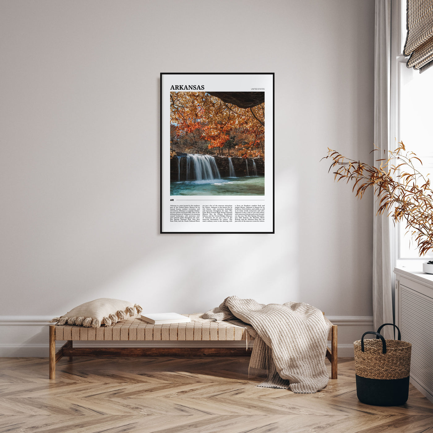 Arkansas Travel Color Poster