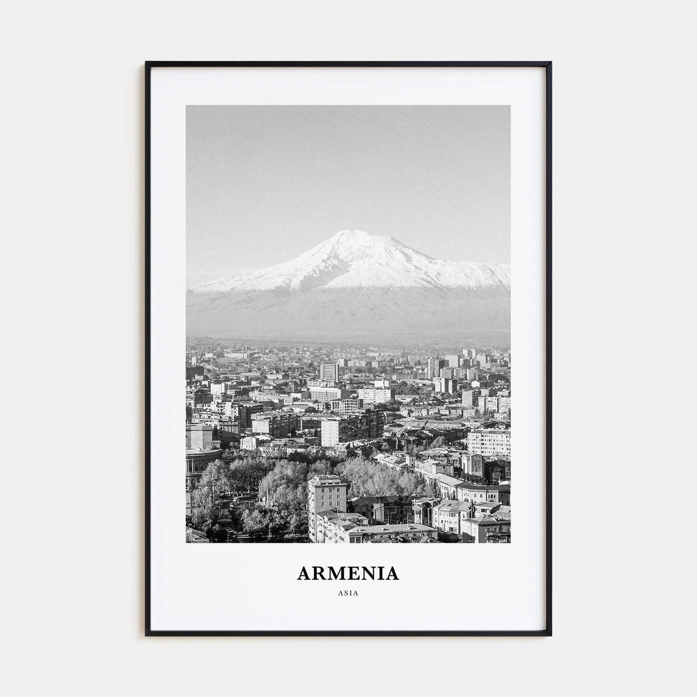 Armenia Portrait B&W Poster