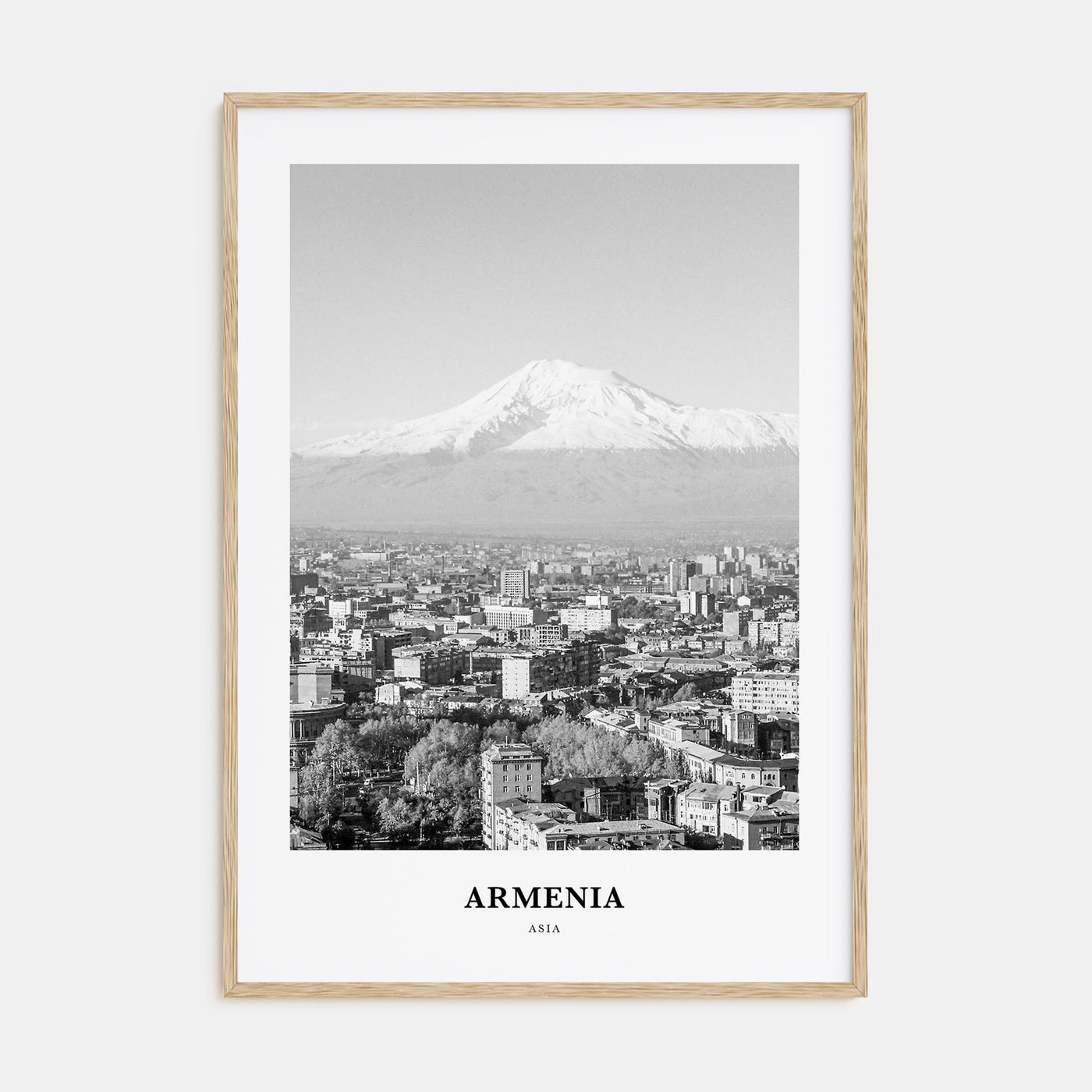 Armenia Portrait B&W Poster