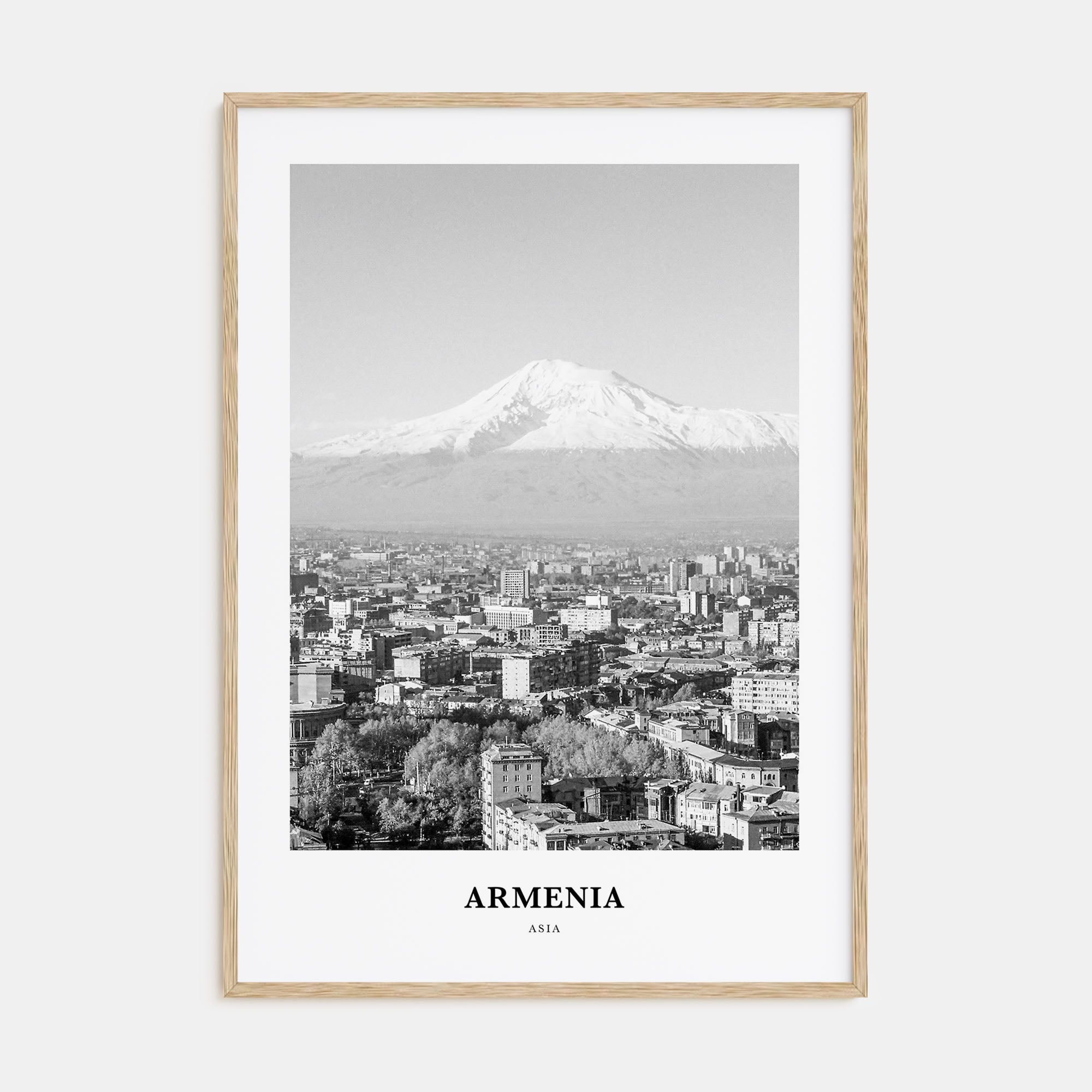 Armenia Portrait B&W Poster