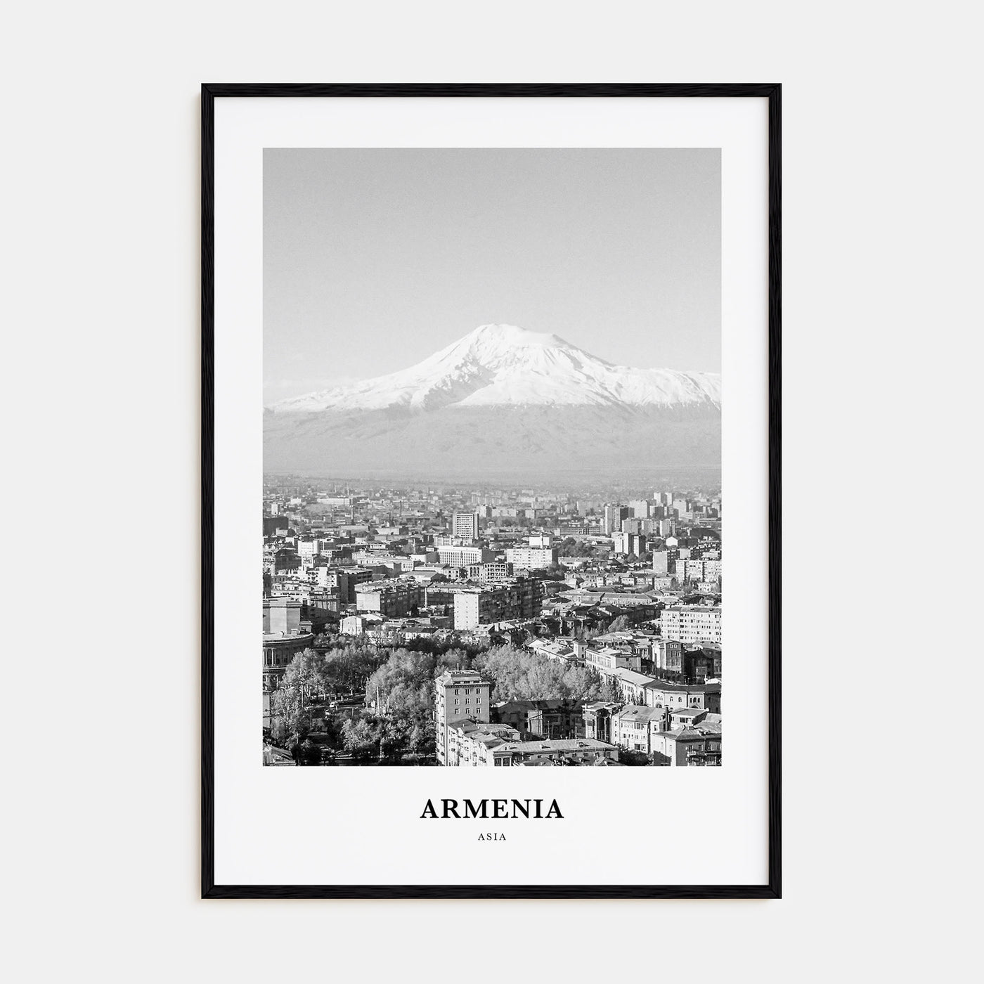 Armenia Portrait B&W Poster