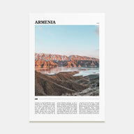 Armenia Travel Color Poster