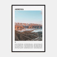 Armenia Travel Color Poster