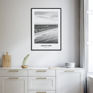 Asbury Park Portrait B&W Poster