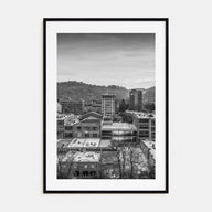 Asheville Photo B&W Poster
