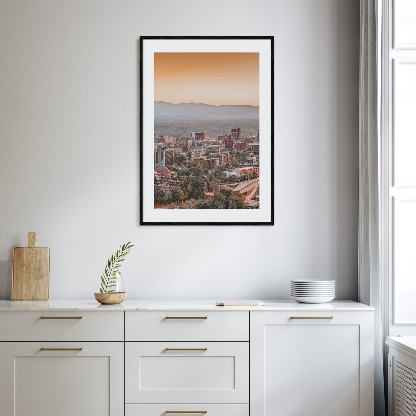 Asheville Photo Color No 1 Poster