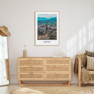 Asheville Portrait Color Poster