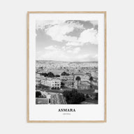 Asmara Portrait B&W Poster