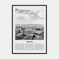 Asmara Travel B&W Poster