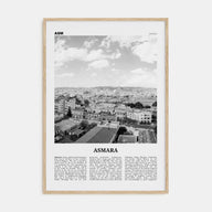 Asmara Travel B&W Poster