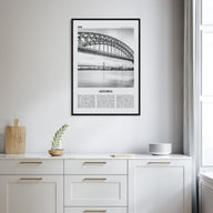 Astoria, New York Travel B&W Poster