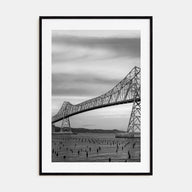 Astoria, Oregon Photo B&W No 1 Poster